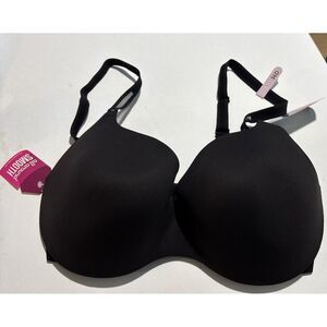 NWT Maidenform Dreamwire T-Shirt Bra Black 36D Msrp $44